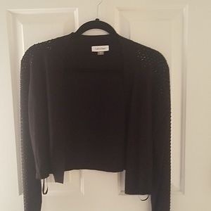 Black cropped cardigan..brand new